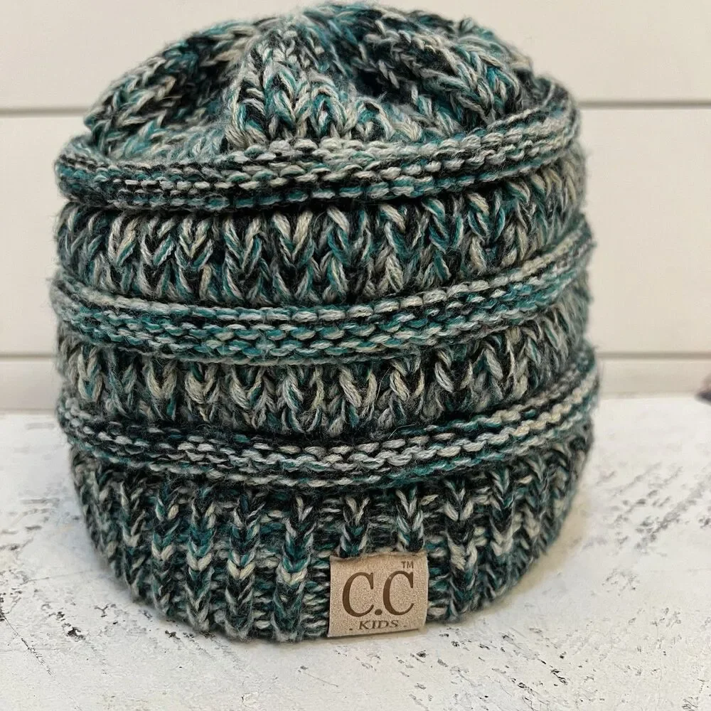 Brand New Kids CC Beanie Cute Warm and Comfy Children's Knit Ski C.C Beanie Hat